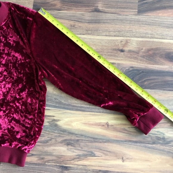 Ashley Stewart crush velvet light bomber jacket - Picture 9 of 9